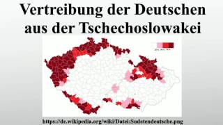 Vertreibung der Deutschen aus der Tschechoslowakei [upl. by Idolem]