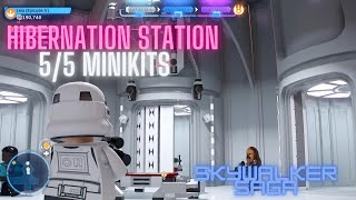 Lego Star Wars Hibernation Station All Minikits [upl. by Adorne]