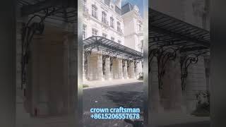 Iron Canopy  Entry Door  Villa Awning factory homedecor welding wroughtiron [upl. by Aicerg203]