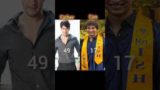 South Indian actors and his sons age shortvideo maheshbabu alluarjun ytshorts trending father [upl. by Ynohtnaeoj]