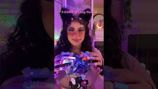 ASMR w Extra Long Nails💅👑asmrtingles asmr shorts [upl. by Ronoh450]