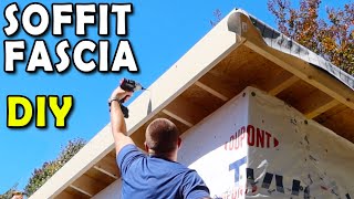 DIY Fascia and Soffit Install for a 10x12 Shed [upl. by Kaliope91]