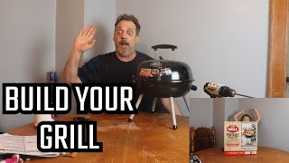 How to assemble Expert Grill Portable Charcoal Grill [upl. by Enelaehs]