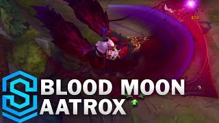 Blood Moon Aatrox Wild Rift Skin Spotlight [upl. by Janus]