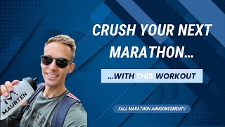 Crush Your Next Marathon with this Workout [upl. by Hgielyak]