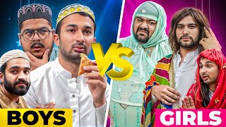 Girls vs Boys in Ramzan  DablewTee  Unique Microfilms  Comedy Skit [upl. by Aronle]