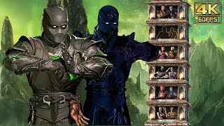 Mortal Kombat 1 Khaos Reigns  NOOB SAIBOT Klassic Towers Very Hard Difficulty  4K 60ᶠᵖˢ ✔ [upl. by Redleh450]