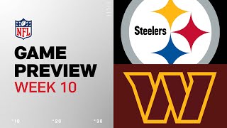 Pittsburgh Steelers vs Washington Commanders  2024 Week 10 Game Preview [upl. by Aryk417]