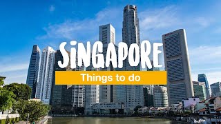 Things to do in Singapore GoPro Hero5 [upl. by Leeth857]