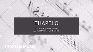 Thapelo  Oliver Mtukudzi Wasakara Unofficial Amapiano Remix [upl. by Connors]