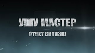 Ушу Мастер Ответ Витязю [upl. by Naerda871]