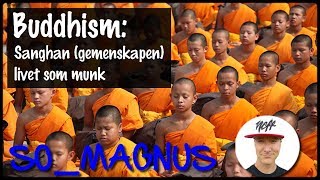 Buddhism Levnadsregler och livet som munk [upl. by Norrat763]