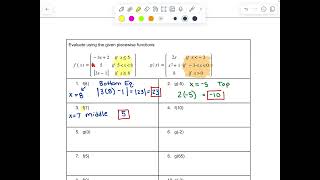 HA2 U1 Day 6 Piecewise Functions [upl. by Phillipp]