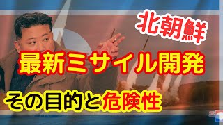 【北朝鮮】最新ミサイル開発 その目的と危険性 [upl. by Mccartan]