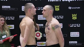 WAŻENIE RAFAŁ WOŁCZECKI vs PRZEMYSŁAW ZYŚK [upl. by Nimesh952]