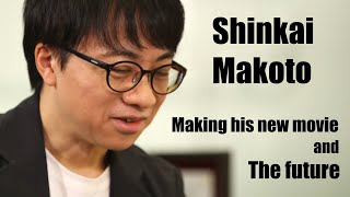 EN SUB Shinkai Makoto interview  quotThe future of his movies during coronaquot TV Asahi [upl. by Magen35]