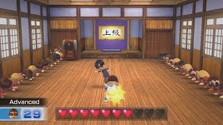 Wii Party U  Dojo Domination  Advanced Mode Micd UP MU [upl. by Hardan434]