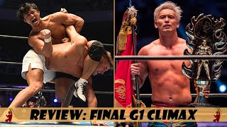 NJPW G1 CLIMAX 31 FINALS REVIEW OKADA VS IBUSHI [upl. by Leumas]