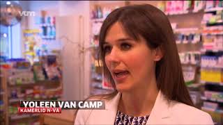 VTM nieuws  elektronisch voorschrift  Yoleen Van Camp [upl. by Ailimac]