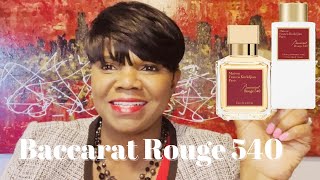 Baccarat Rouge 540 Perfume  Lotion Review  Faylene’s World [upl. by Emeric]