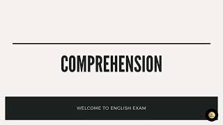 EUEE ENGLISH 2012 section 3 comprehension part 1 የ 12ኛ ክፍል ፈተና ኩራዝ Kuraz tech [upl. by Severen]