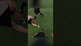 Foul varmı 😂  Futbolçu Gözünden shorts futbol halısaha [upl. by Shiekh]