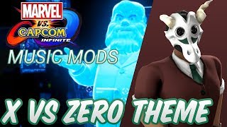 Marvel VS Capcom Infinite PC Mod  X vs Zero Theme for X or Zero [upl. by Anyela]