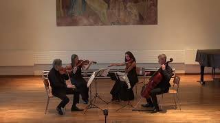 Estarellas Quartett  F Mendelssohn Streichquartett Nr 1 op 12 3 Satz Live [upl. by Zales679]