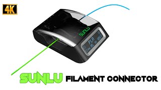 SUNLU Filament Connector Unboxing and Operating [upl. by Shelia]