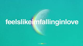 Coldplay  feelslikeimfallinginlove Official Audio [upl. by Yetak]