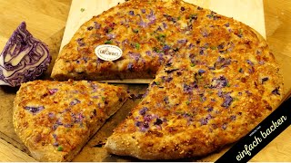 UrDinkel Rotkraut  Rotkabis Focaccia [upl. by Ynetsed]