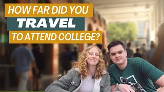 How Far Did You Travel to Attend College [upl. by Oderf]