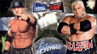 WWE Rikishi vs Johnny Stamboli SmackDown 20 February 2003  SmackDown vs Raw PCSX2 [upl. by Aniham]