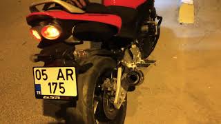 YENİ MOTORUM  SUZUKİ GSR600  EGZOZ SESİ  SC PROJECT SALYANGOZ EGZOZ  GSR600 EXHAUST SOUND [upl. by Stalk]