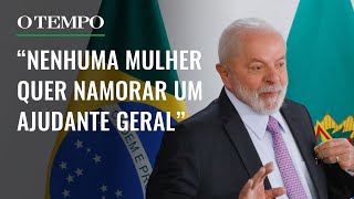 Lula quotNenhuma mulher quer namorar com um ajudante geralquot [upl. by Droflim621]