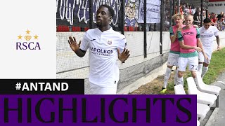 HIGHLIGHTS Antwerp  RSC Anderlecht  20242025 [upl. by Seigel]