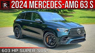 The 2024 MercedesAMG GLE 63 S Is A Thundering V8 Sports Car Disguised As An SUV [upl. by Verneuil892]