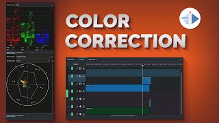 Color Correction  Kdenlive Tutorial [upl. by Nywled]