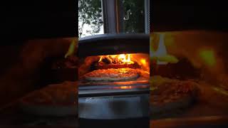 Ooni Oven Cooking TASTY Pizza [upl. by Tychonn]