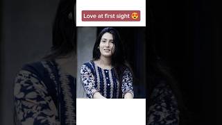 Love at first sight 😍 Dil Cheez Tujhe deti ❤️ status love shortvideo loveatfirstsightstatus [upl. by Hsac]