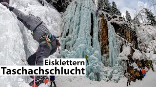 Eisklettern Pitztal  Taschachschlucht  feat AlpineFex [upl. by Garv418]