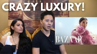 THESE ARE THE REAL CRAZY RICH ASIANS  HARPERS BAZAAR Couple Reacts [upl. by Kong]