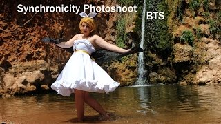 Vocaloid Rin Synchronicity Cosplay Photoshoot BTS [upl. by Airdnaxela]