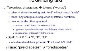 IR43 How to tokenize text [upl. by Aennil787]