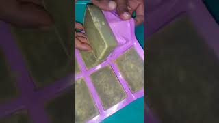 coldprocesssoap multiherbs soap unmolding soap [upl. by Engeddi]