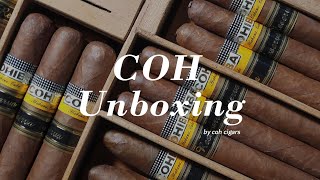 CoH Cigars Unboxing Vintage Cohiba Reserva Seleccion 2002 [upl. by Ahsemak837]