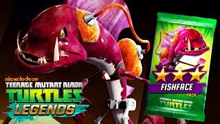 Fishface Pack Opening  TMNT Legends [upl. by Winters]