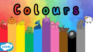 Learn Colours 🌈  Colours For Kids  Learning Video For Toddlers [upl. by Hoye]