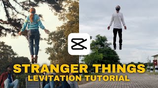 How To Make Stranger Things Levitation  Capcut Video Editing Tutorial [upl. by Artekal]