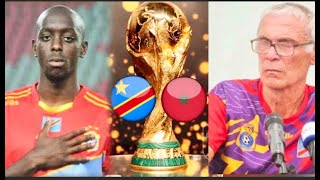 BARRAGE QATAR 2022 RDC vs MAROC YOANE WISSA AFOBE ET MPOKU LES GROS RENFORT POUR HECTOR CUPER [upl. by Eenert258]